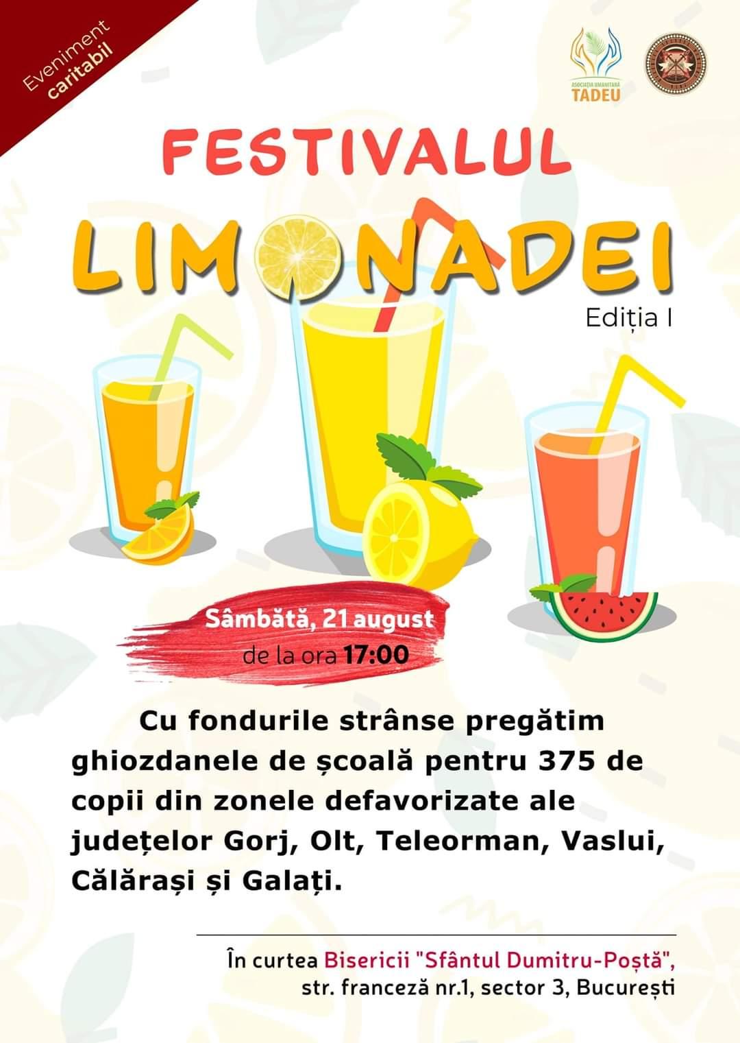 Festivalul limonadei – Ediția I